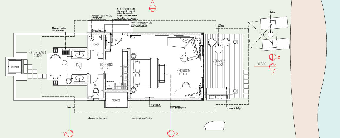Sunrise Beach Villa floor plan