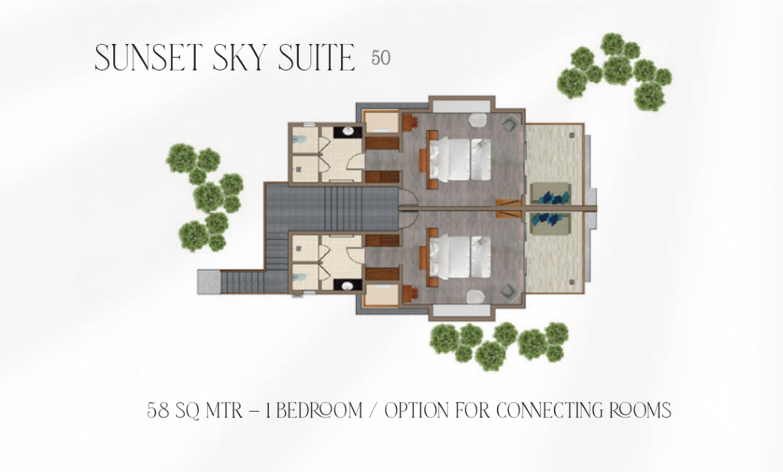 Sunset Sky Suite floor plan